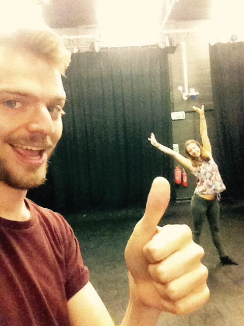 JCottrellActor's tweet photo. @WhiteSlateUK and I back in the Lumley @UniKent to kick off rehearsals for #YFPtour Excited to be back as a grownup! http://t.co/apSdlS8nh6