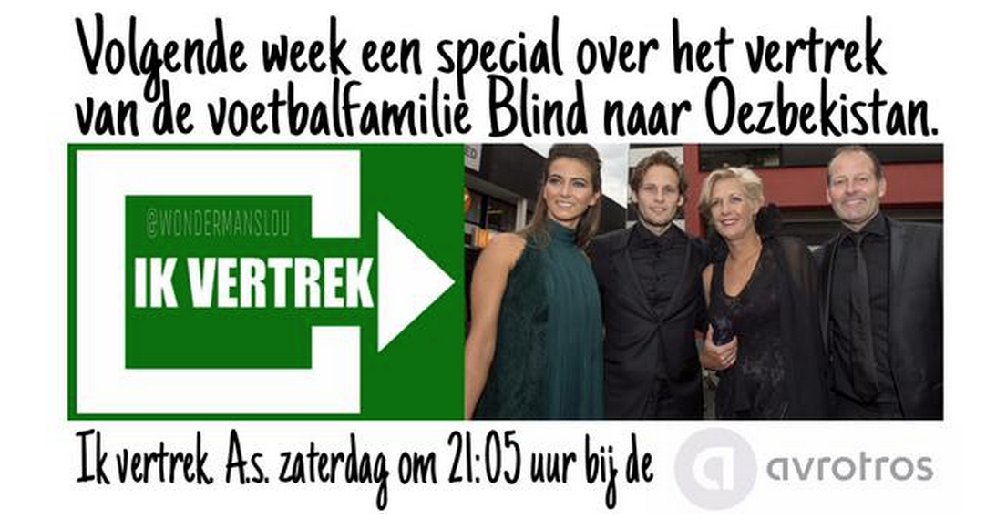 Volgende week special op TVL Danny Blind vertrekt - via @WondermansLOU #turned