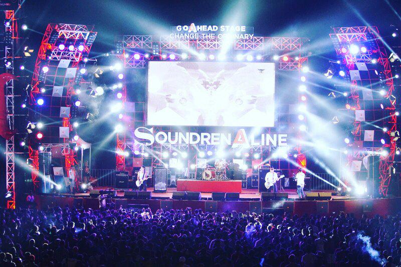 Panggung cahaya. Thx semuanyaaaa! #SoekamtiDay #Soundrenaline2015 , GWK, Bali