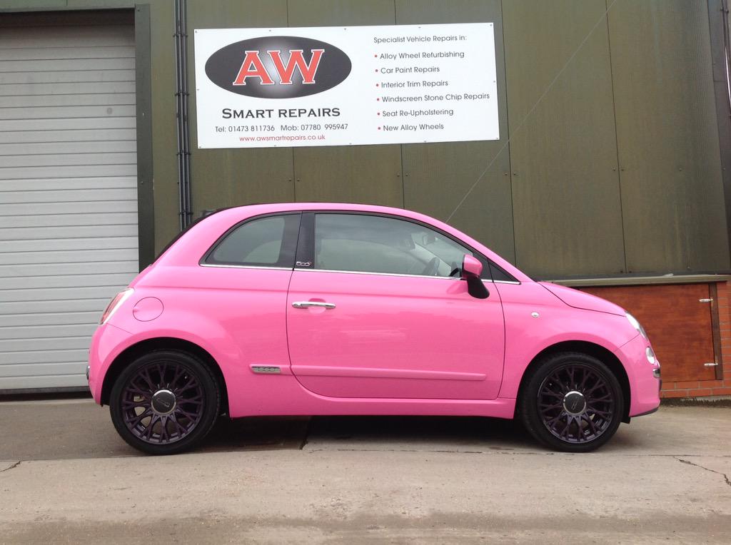 A W Smart Repairs On Twitter Pretty In Pink Customised