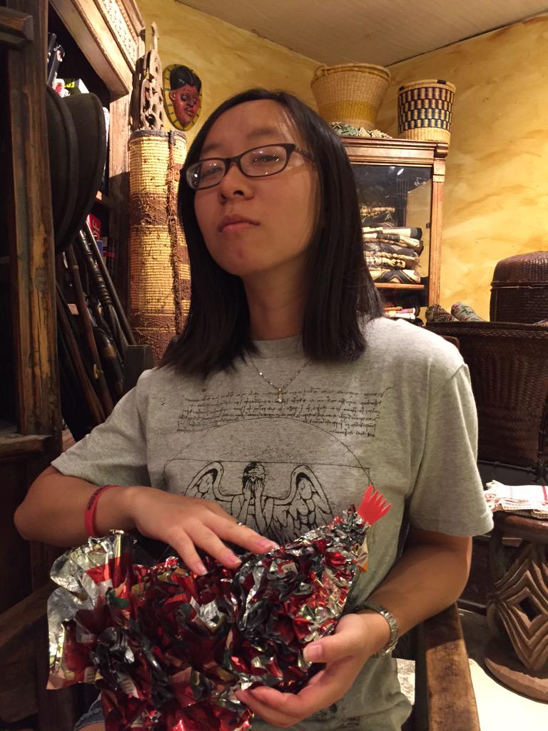 pfurrier2018's tweet photo. @quadlifeharvard Stephanie makes us an omelette we can't refuse at #Nomad http://t.co/z6jtaTMx7h
