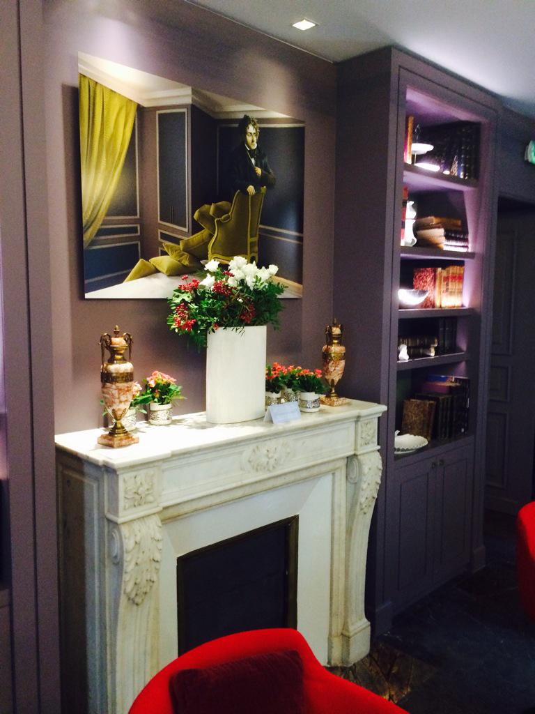 Laurenb_France's tweet photo. #ParisDesignWeek2015 des #objets et des #designers, cette année j'ai choisi le joli #spa #HôtelLaBelleJuliette http://t.co/MXI9g3XTBF
