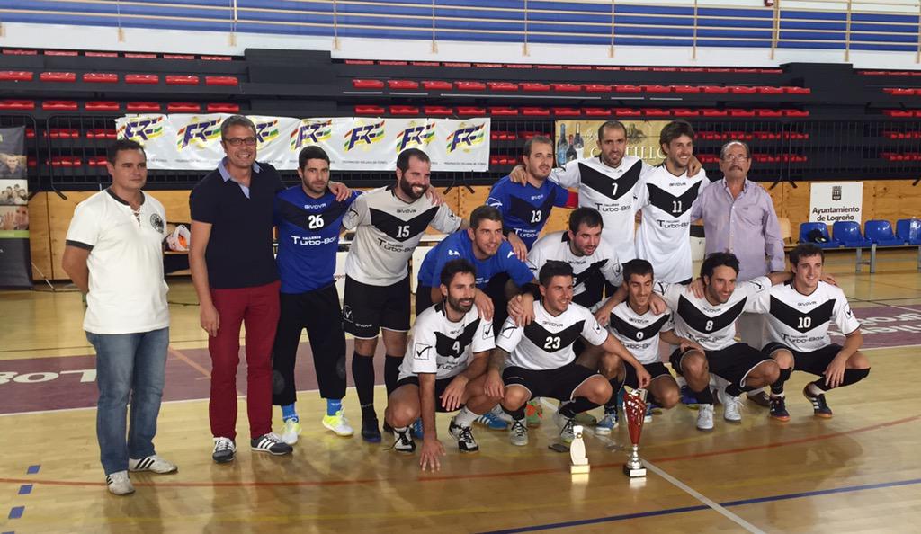 LogronoDeporte's tweet photo. Turbo Box de Pamplona, campeón de la II Copa San Mateo de fútbol sala @LogronoFutsal http://t.co/A7OVbyqICO