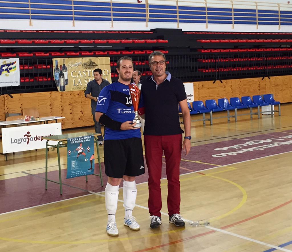Turbo Box de Pamplona, campeón de la II Copa San Mateo de fútbol sala <a href="/LogronoFutsal/">Logroño Futsal</a>