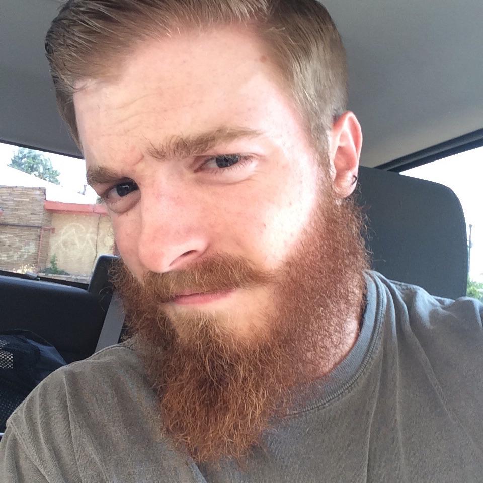 HighWestBeard's tweet photo. Beard submission by @barrettpackard who's been growing for 5 months now. #beard #beardlife #beards #gingerbeard http://t.co/ya5L1lQJKK