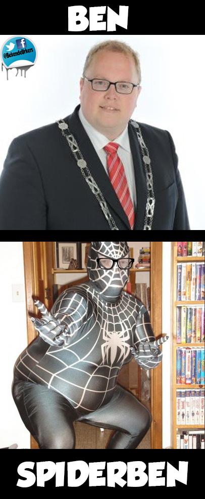 Spiderben, Spiderben,
Does whatever a spider can.