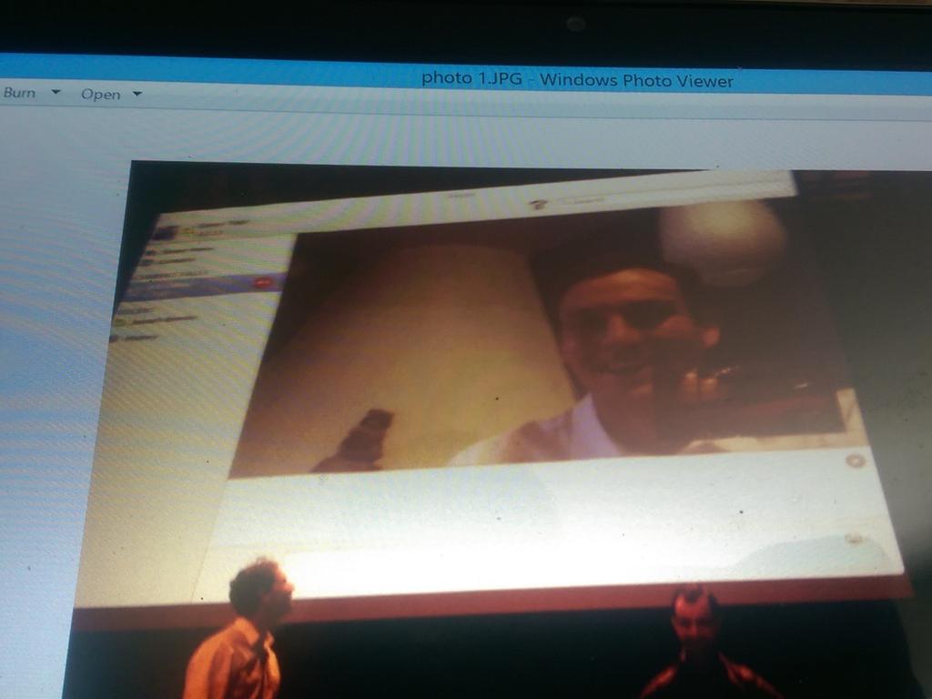 psanch_'s tweet photo. Back when @EduCotter was just a guy on Skype http://t.co/xmupAg56bA
