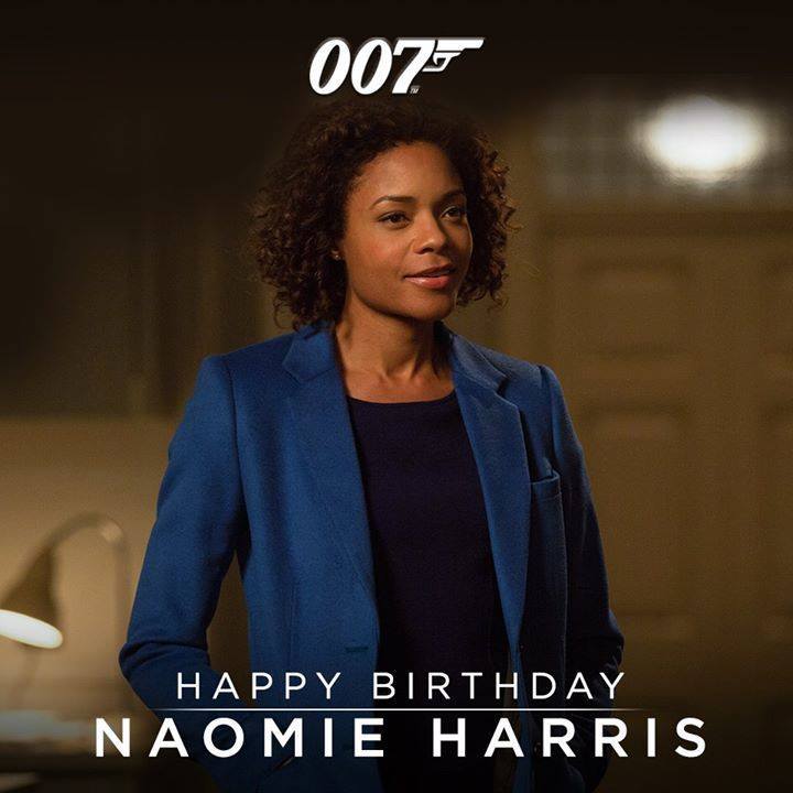 Happy Birthday Naomi Harris .. 

James Bond Suits 