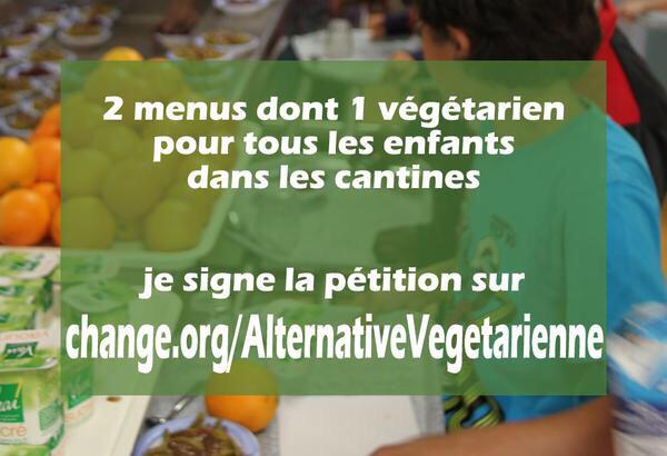 Il manque un peu plus de 100 signatures pour atteindre les 125 000  !!  À vous de jouer sur change.org/alternativevég…