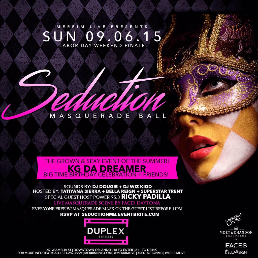 DaDreamerEmpire's tweet photo. #SeductionMB Tonight at @DuplexOrlando! Book Your Sections now Text/Call: 321.247.7999 http://t.co/Pyte2ATSVE