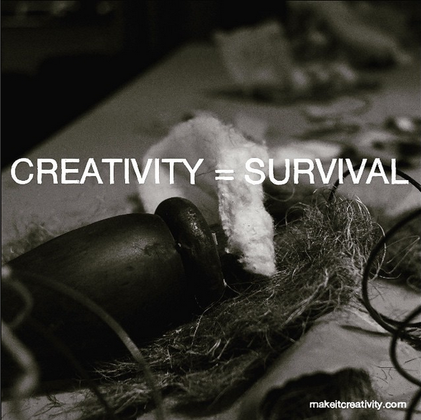 mkit_creativity's tweet photo. Don't lead life without it!
#creativityissurvival #makeitcreativity http://t.co/2XEuc4MZo3