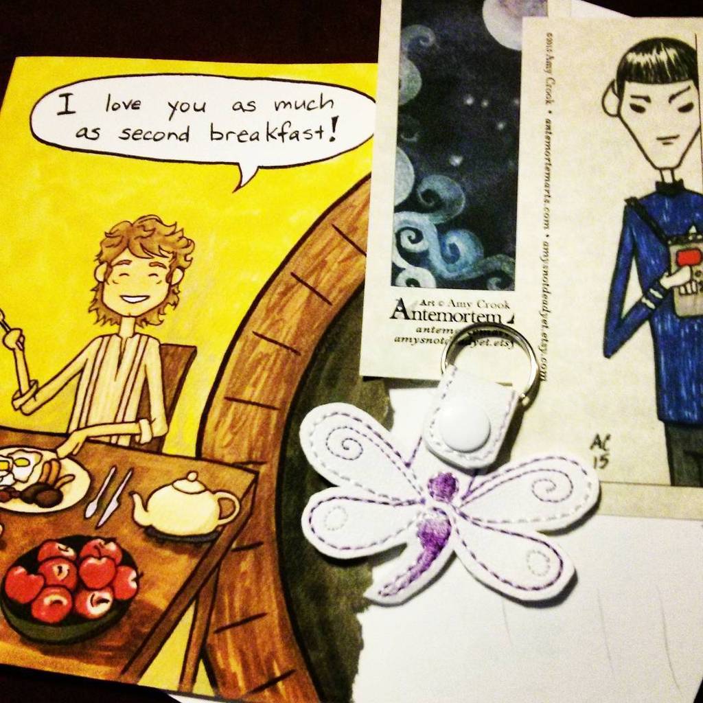 Craftypodes's tweet photo. We're celebrating birthdays this month! 🎂An envelope full of #geeky awesomeness arrived fr… http://t.co/Qv71nRMXBz http://t.co/xB2fUsQsua