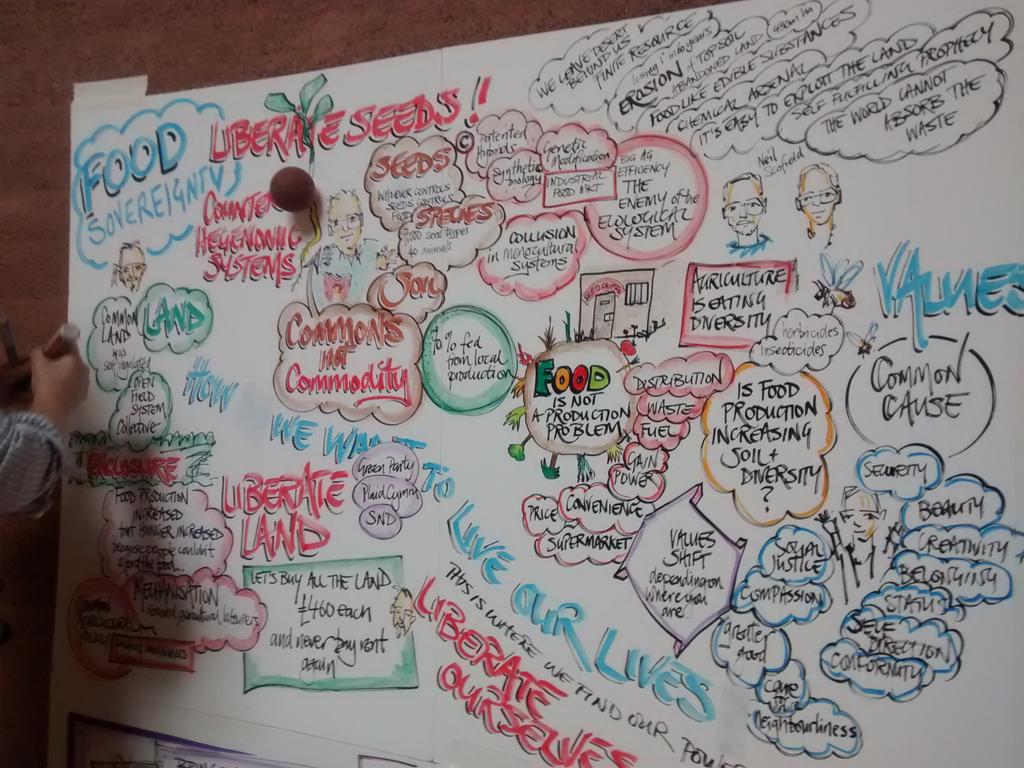 Enjoyed speaking <a href="/SmallisFestival/">Small is Beautiful</a> Reclaim the Commons debate: "Let's Liberate the Seeds that Feed us" <a href="/greatseedfest/">Great Seed Festival</a>