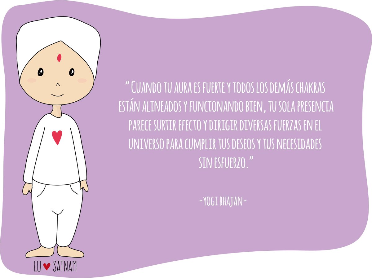 LuSatnam's tweet photo. El octavo chakra: el aura #kundalini #yogibhajan #yoga #chakras http://t.co/716DX4jlig