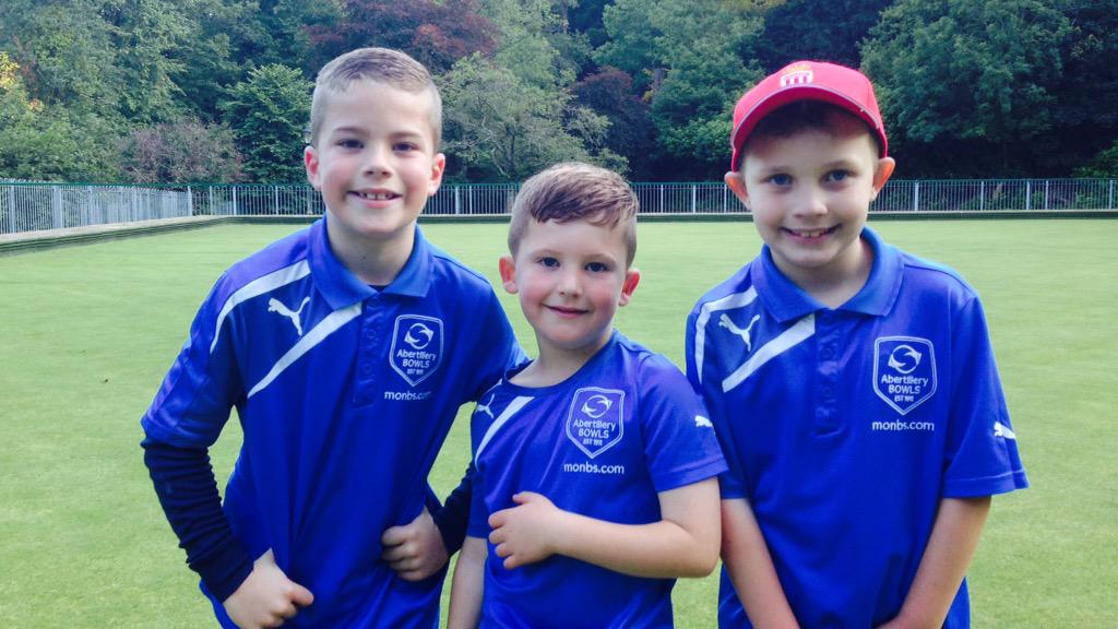 The future #Blues! Great to see three 7yr olds start for Abertillery today. Congrats to Corry, Thomas and Ioan.