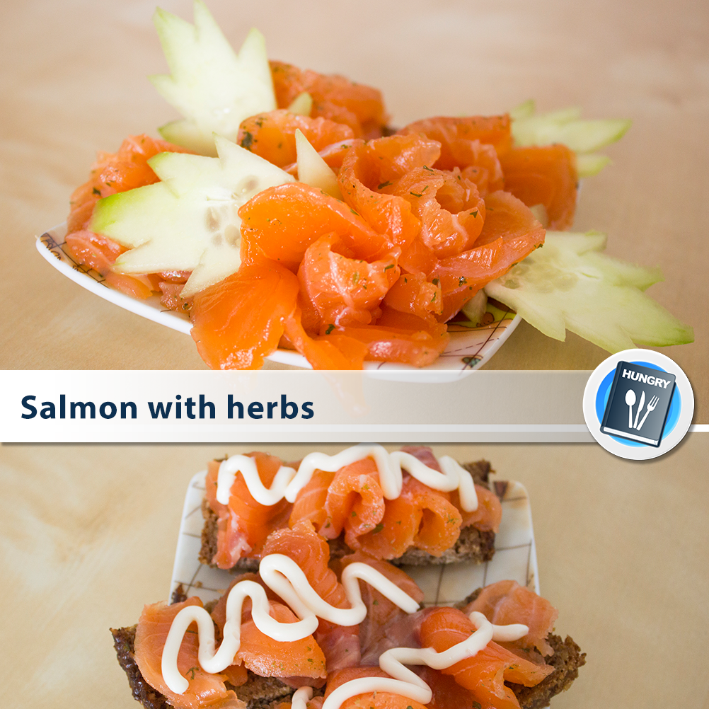 hungrynotesday's tweet image. #delicious salmon with herbs works perfect for any event!
#recipe here: facebook.com/hungrynotes