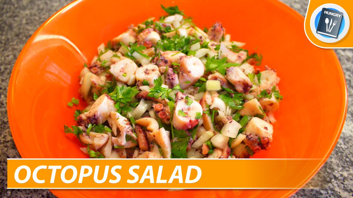hungrynotesday's tweet image. The most simple way to #cook the octopus salad!
WATCH WIDEO RECIPE HERE:  youtu.be/_NvVYTJ0lcc
