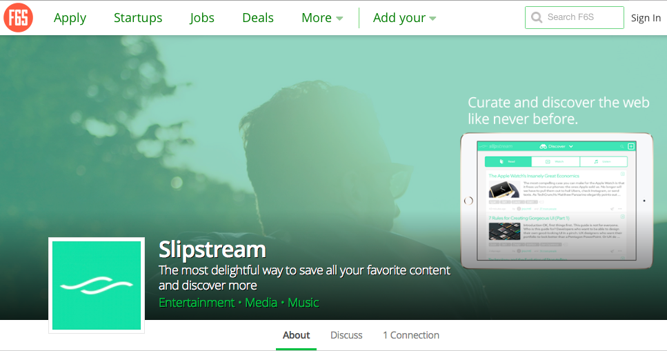 getslipstream's tweet image. Check us out on @f6s for more info about Slipstream, why we need this product and more: f6s.com/slipstream