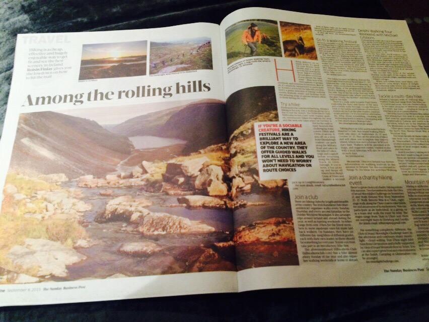 hostandcompany's tweet photo. @DelphiEscape Walking Tour Weekend with Michael Gibbons in great piece by @OutsiderEditor in today's @sundaybusiness. http://t.co/rVCx0y0wfw