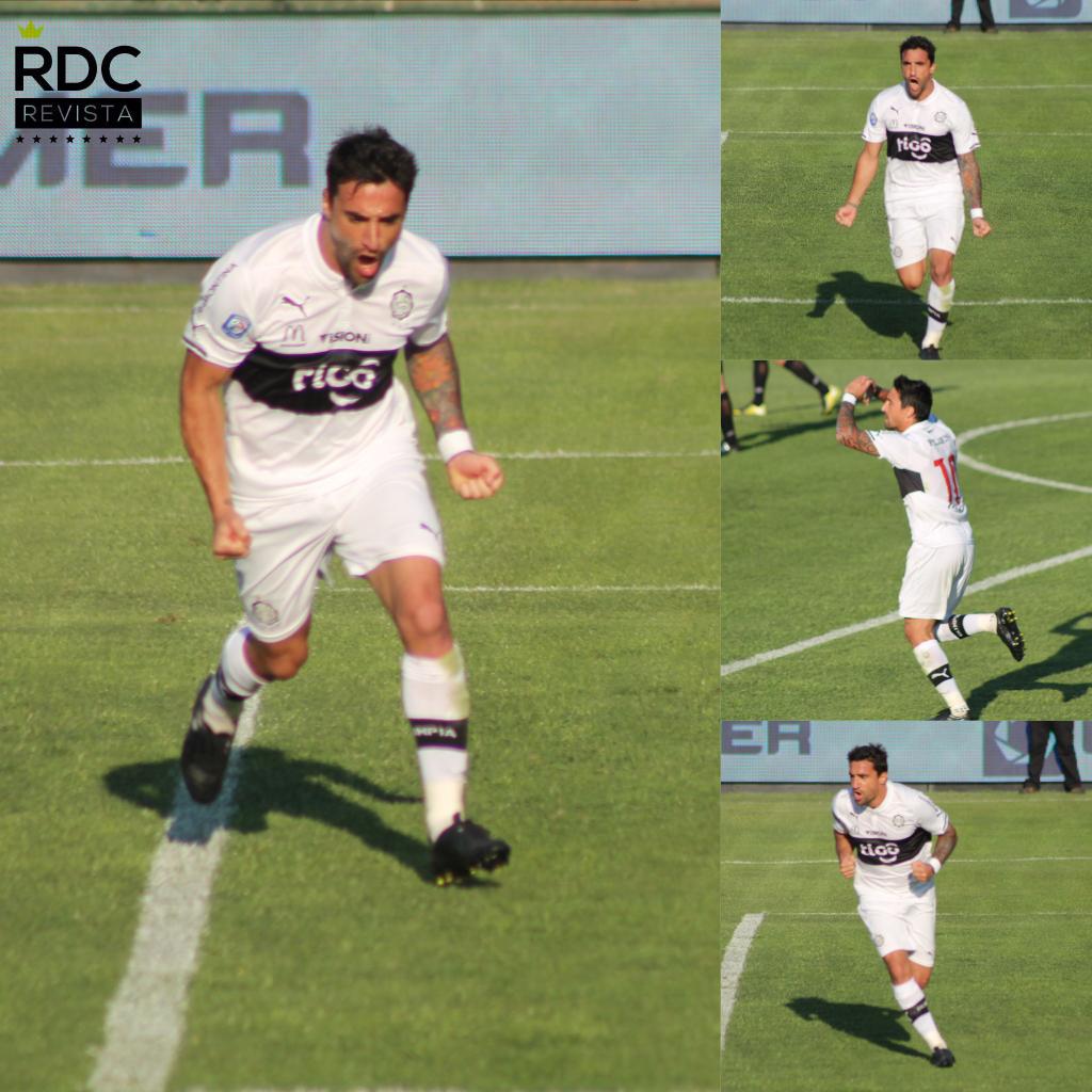 RevistaRDC's tweet photo. #Postales | ¡Olimpia venció a General Diaz por tres tantos a uno! 
Goles: @jms19uy @Migue087Angel @pzeballos10 http://t.co/1fop6sx60S