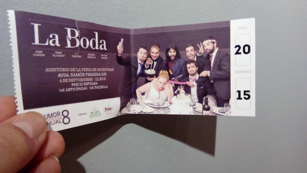 SyvMelys's tweet photo. Increíble, dos horas de pura risa. #LaBoda http://t.co/tht9Hw1jOo