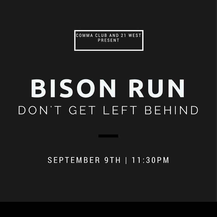 #BisonRun Is Coming 🐗👐🏾