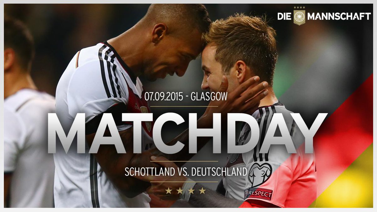 DFB_Team's tweet photo. Tabellenführung ausbauen! #SCOGER #DieMannschaft http://t.co/APCO5bAJDW