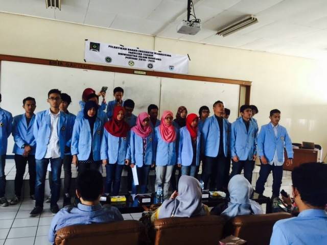 Pelantikan BEMFT Periode 2015-2016 oleh DAMFT.  Pada 04/09/15... Selamat, Salam sukses &amp; semangat!! Mengemban Amanah.