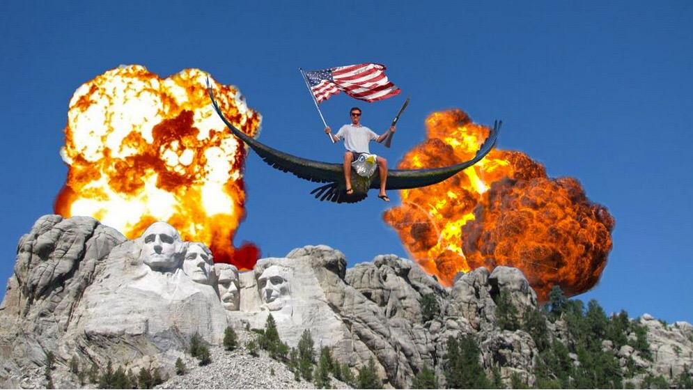 CloydRivers's tweet photo. Headin' into Labor Day like...
Merica. http://t.co/cZMJSQrFgW