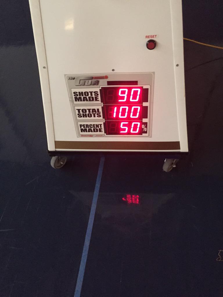 HillMc32's tweet photo. New record again #90percent #allthrees #stilltryingtogetto100 http://t.co/k8mYTIECNA