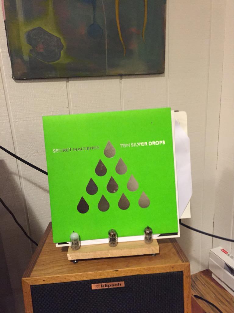 justincalvinski's tweet photo. #thesecretmachines #tensilverdrops #nowspinning #vinylisreligion @GeekingOnMusic Most expensive vinyl. http://t.co/IbZ96AvSLl