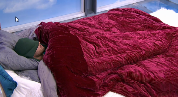 BlueMarbleLife's tweet photo. Wow... I see Vanessa has started to grow a beard... #GreenBeanie #BB17 http://t.co/JwhLpjou3a