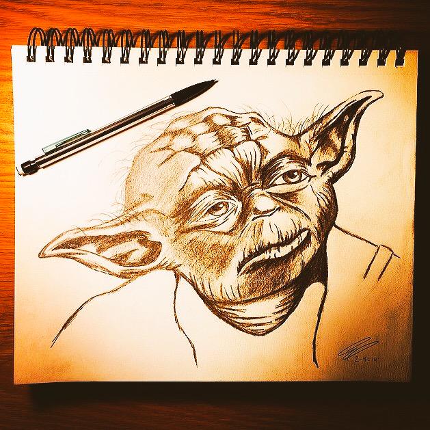 star_wars_draw's tweet photo. #starwars #starwarsart #starwarsdrawing #yoda #art #artist #sketch #pencil #jedi https://t.co/2vu7R59Tx7 http://t.co/8B1gTmVQjd