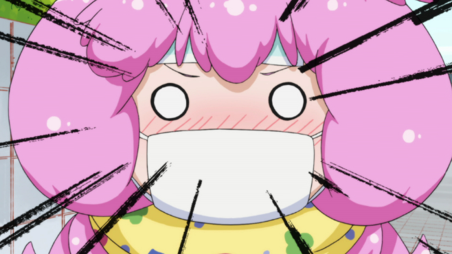 Tvアニメ てーきゅう 公式 今夜のてーきゅう デイ アフター トゥモロー 季節は流れ冬 冷たい空気の街を歩くユリ は 凍った水たまりで延々と転び続けるまりもを横目に 珍しくマスクをしているかなえを見かける どうしたかなえ Http T Co