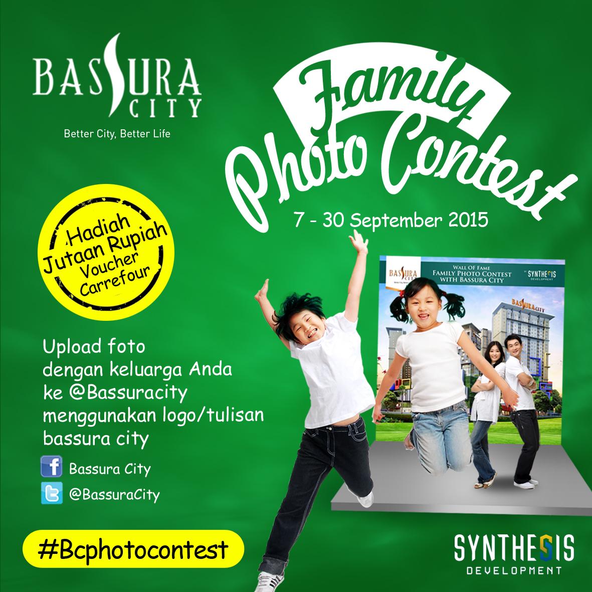 bassuracity's tweet photo. Hanya dgn Upload Foto keluarga Anda dengan tulisan atau logo Bassura City & tag @Bassuracity diakhiri #BCphotocontest http://t.co/LyDvSN2lKG