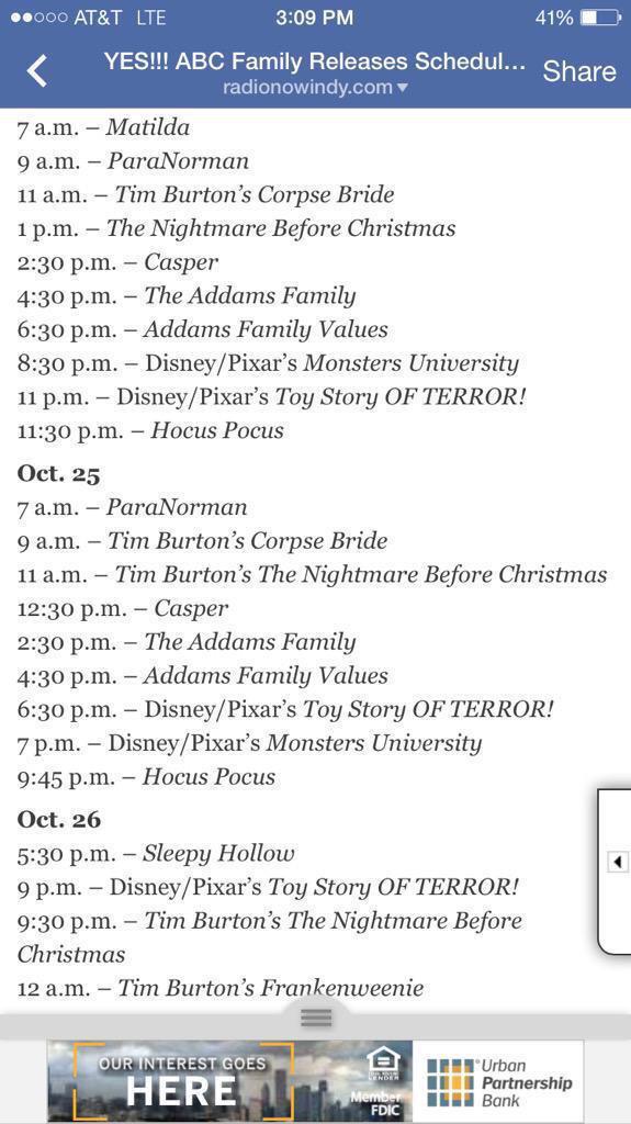 ItsFrozen2's tweet photo. ABC family and chill? http://t.co/4noPu7LOHe