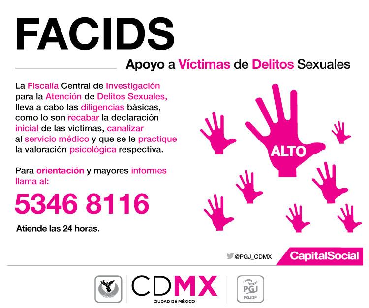 FiscaliaCDMX's tweet photo. #FACIDS proporciona atención integral por personal ministerial, a víctimas de agresión sexual.
http://t.co/A6TammtCRg http://t.co/hvGDDCqGb0