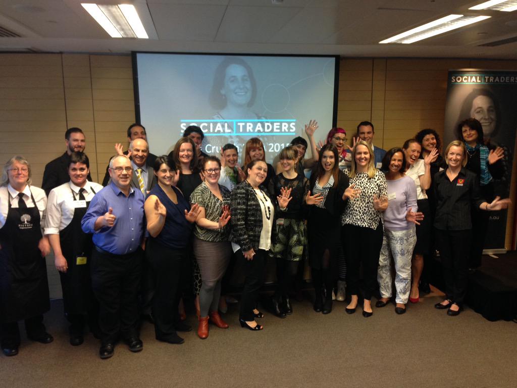 SocialTradersAU's tweet photo. Good luck to all the 2015 Sydney Crunch participants presenting their #socent ideas at #STPitch http://t.co/KO6xJIb4xS