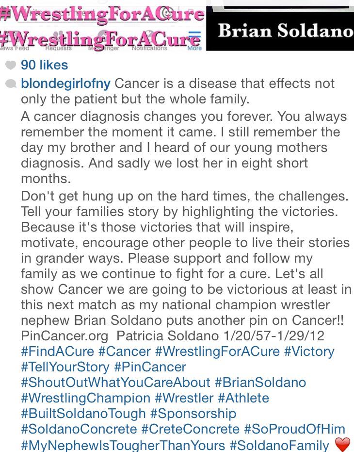 CreteConcrete1's tweet photo. @USAWrestling @PinCancer #BrianSoldano #WrestlingForACure #PinCancer #HighPointWrestling #CreteConcrete #Sponsorship http://t.co/Dd1CkqlhD6