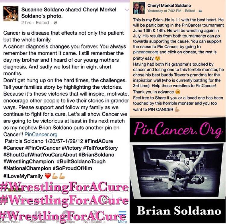 CreteConcrete1's tweet photo. @USAWrestling @PinCancer #BrianSoldano #WrestlingForACure #PinCancer #HighPointWrestling #CreteConcrete #Sponsorship http://t.co/Dd1CkqlhD6