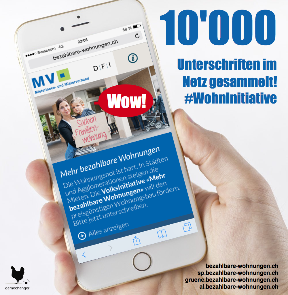 dani_graf's tweet photo. Benchmark: 10'000 Online-Unterschriften in 72h #Wohninitiative @MV_Zuerich #eCollector #Blog https://t.co/C7frUnNtcf http://t.co/EezB6UYeAD