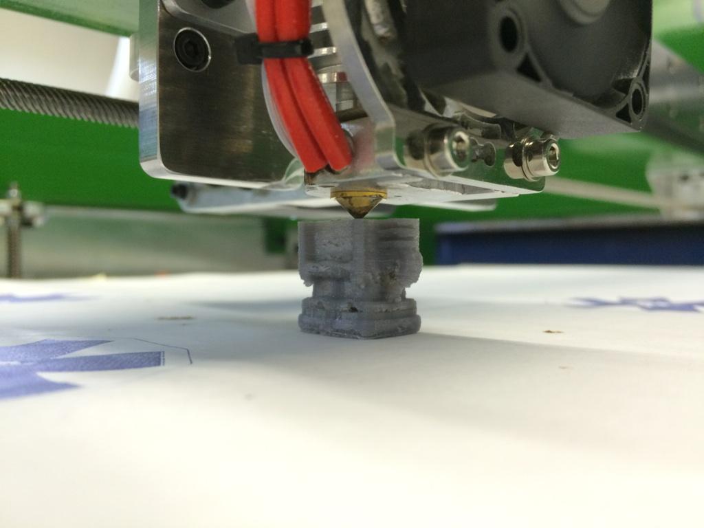 Addi_CAM's tweet photo. We are so excited to announce we completed our very first 3D print on our prototype with @njbuxton!!!! Take a look! http://t.co/q9jaiXOjCj