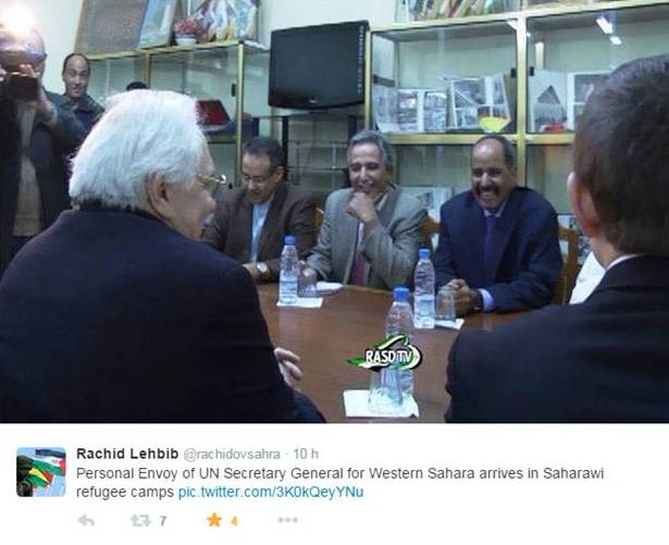 Extremasahara's tweet photo. Bujari Ahmed asegura que Marruecos sigue obstruyendo los esfuerzos de la ONU

http://t.co/QzxE762153 http://t.co/p2Hs4EQQG7