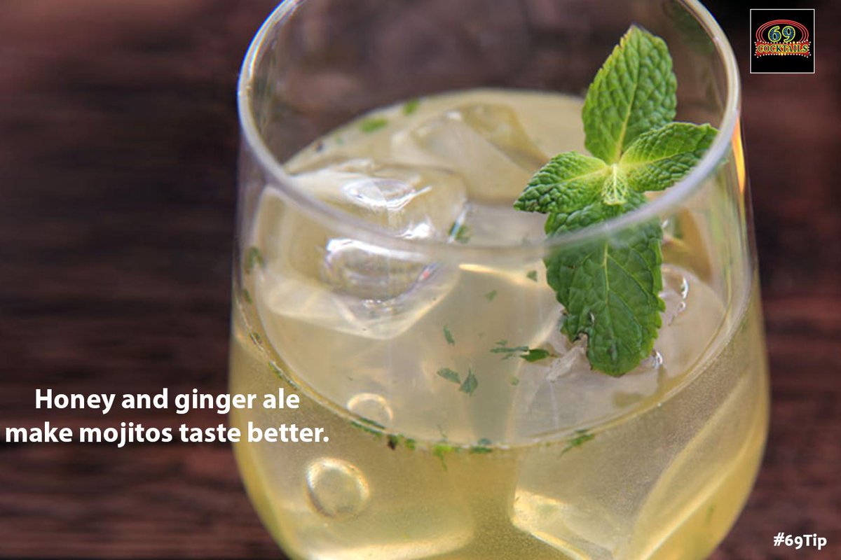 69Cocktails's tweet photo. #69Tip 
Spice up your mojitos with this quick tip!
#mojitos #cocktail #honeyandgingerale http://t.co/aSG4ivR5RI