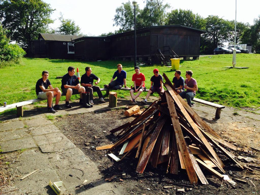 FraserD91's tweet photo. After an amazing weekend end at #bbcamp15 with @4thCarlukeBB it's back to work. It went far too quickly #timeflies! http://t.co/F6rM9SJLp3