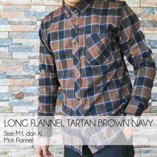 DA_Store1's tweet photo. Long flannel tartan brown white IDR : 129.000 | free ongkir jabodetabek http://t.co/xtam88puLp