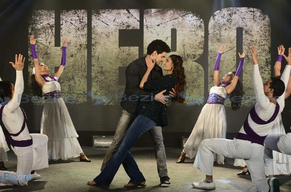 AthiyaShettyWeb's tweet photo. At #Hero music launch @TheAthiyaShetty And @soorajpancholi9 http://t.co/Gq12df4Z9k