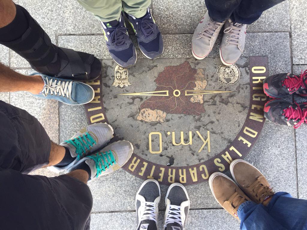 Lucas_Corral's tweet photo. #IEAmazingRace #matAdor #ARS2A km.0 http://t.co/k2czgU55Z9