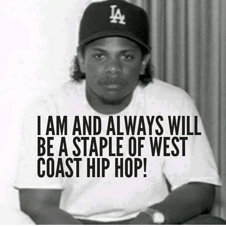 Happy birthday to Eazy-E. The godfather of Gangsta Rap and the reason NWA exist. 