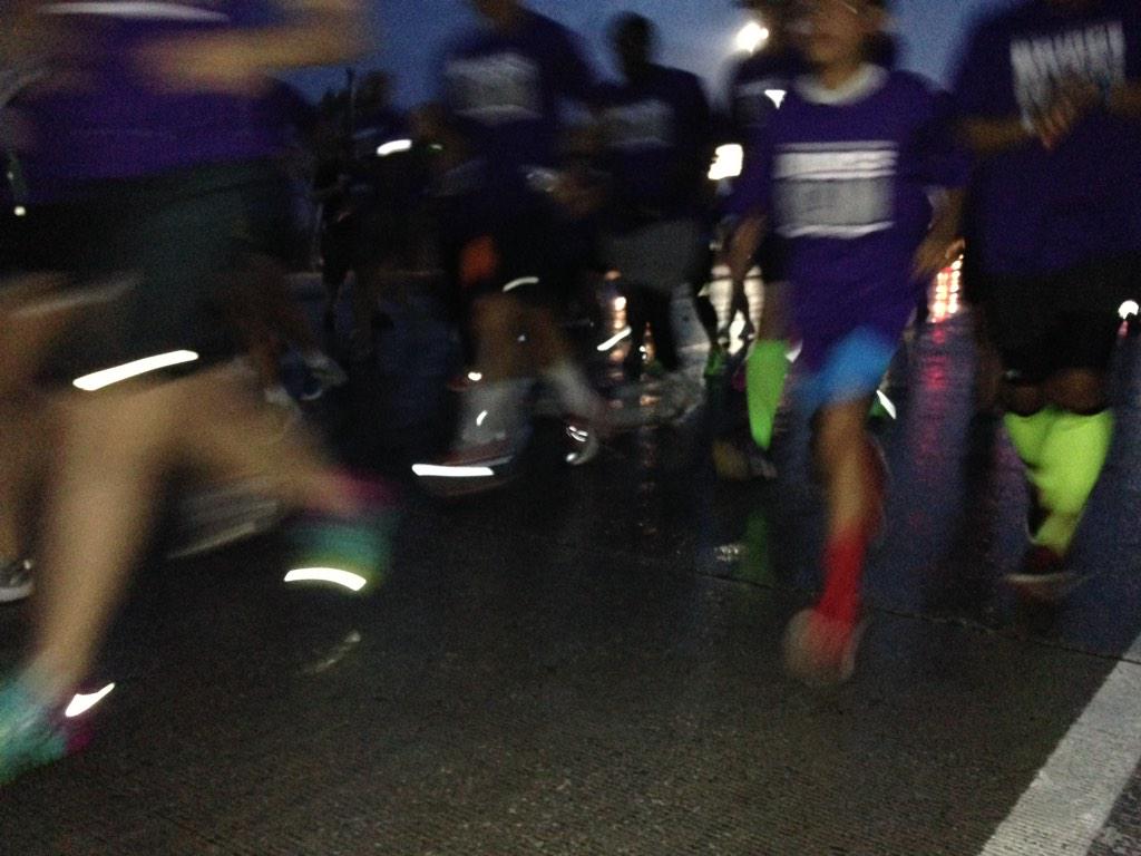 MichFitness's tweet photo. And they're off! #BridgeRun2015 #MightyMacWalk15 http://t.co/aHH3LYwHZl